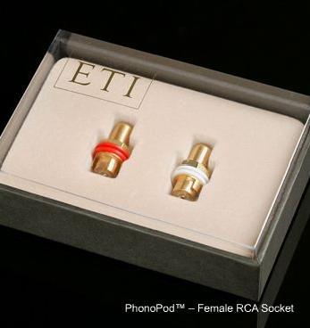 Eichmann Technologies International Copper Phono Pod Retail Pack of 2 photo 1