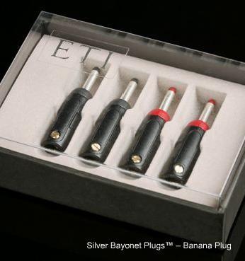 Eichmann Technologies International Pure Silver Bayonet Plug (Banana) Pack of 4 photo 1